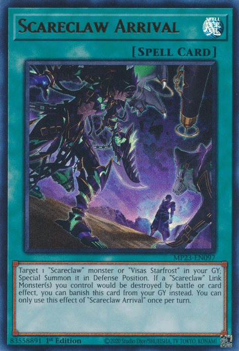 Scareclaw Arrival [MP23-EN097] Ultra Rare - Josh's Cards