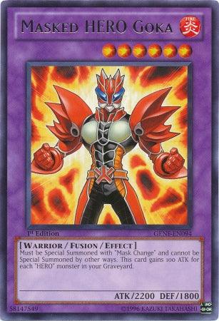 Masked Hero Goka [GENF-EN094] Rare - Josh's Cards