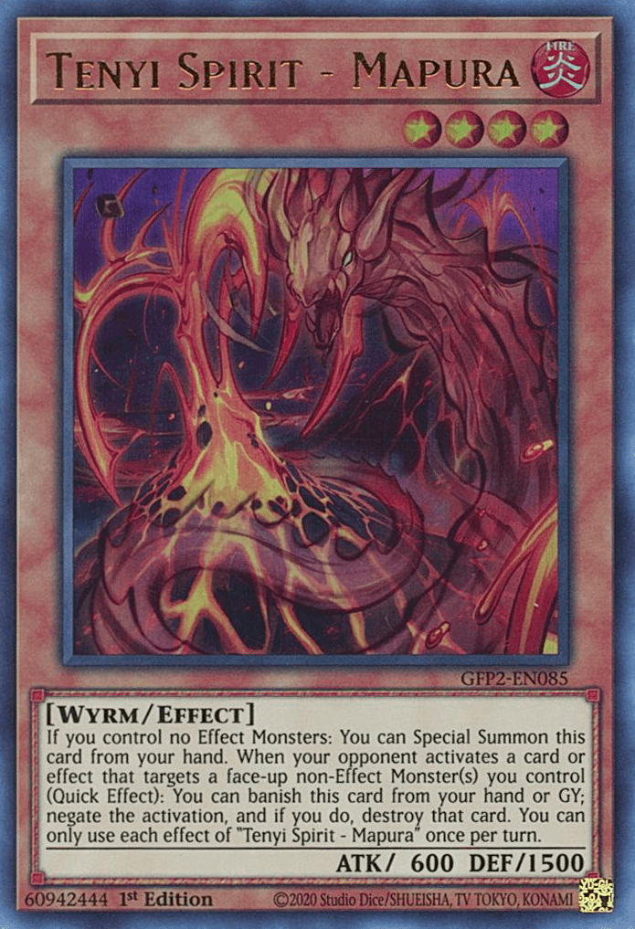 Tenyi Spirit - Mapura [GFP2-EN085] Ultra Rare - Josh's Cards