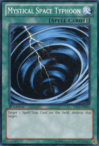 Mystical Space Typhoon [YS12-EN024] Common - Josh's Cards