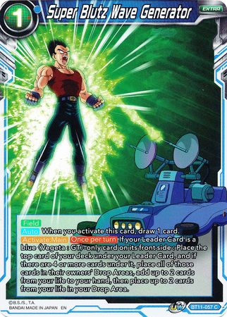 Super Blutz Wave Generator (BT11-057) [Vermilion Bloodline 2nd Edition] Parallel Foil
