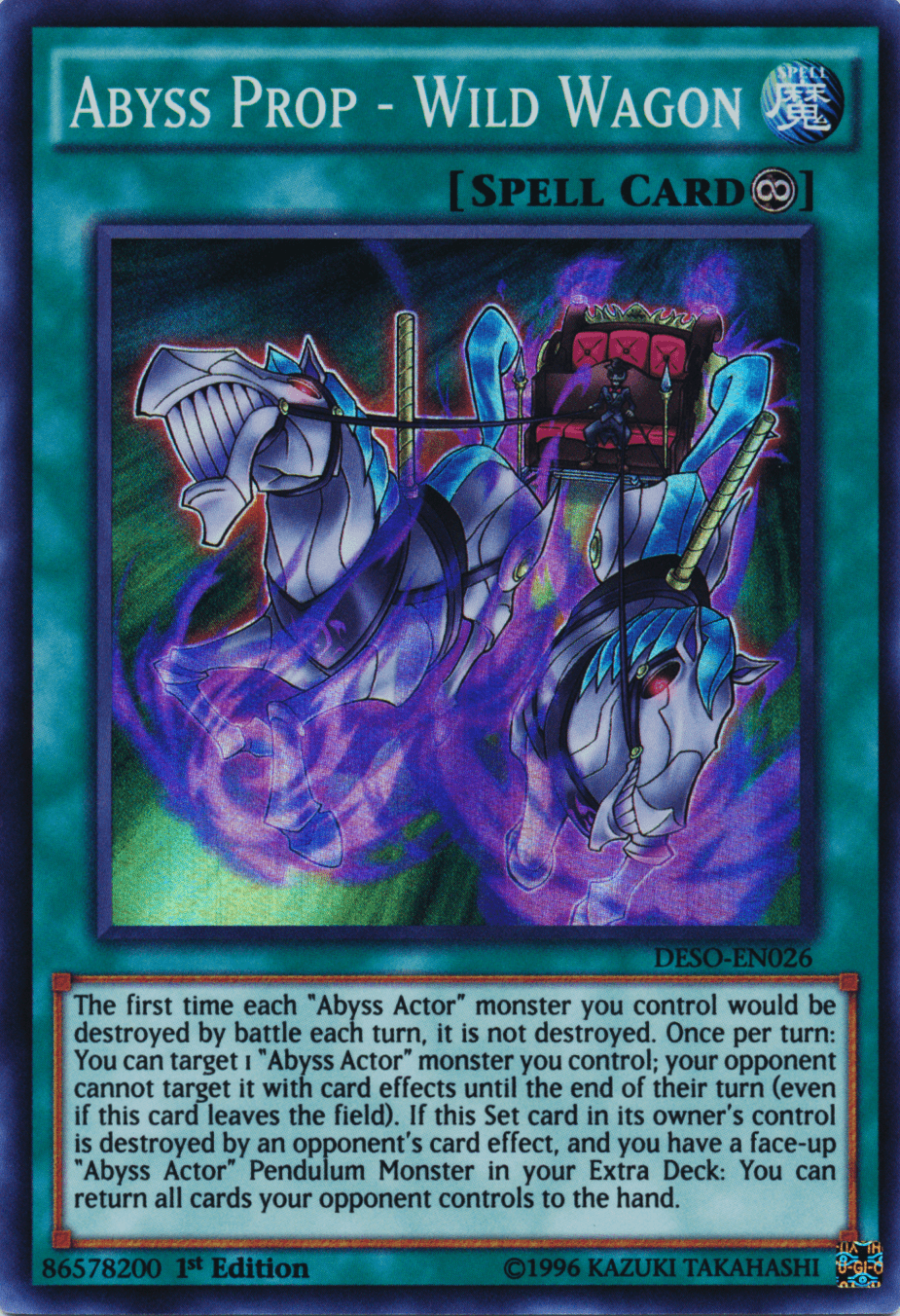 Abyss Prop - Wild Wagon [DESO-EN026] Super Rare - Josh's Cards