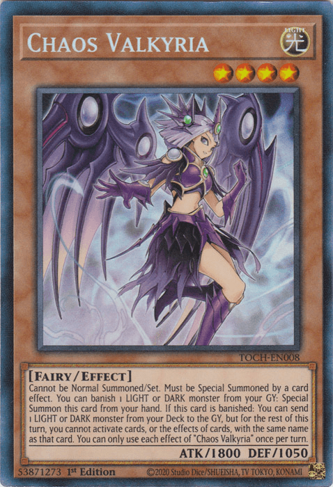 Chaos Valkyria [TOCH-EN008] Collector's Rare - Josh's Cards