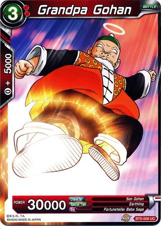 Grandpa Gohan (BT5-006) [Miraculous Revival] Parallel Foil