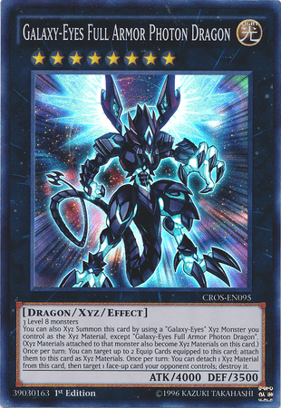 Galaxy-Eyes Full Armor Photon Dragon [CROS-EN095] Super Rare - Josh's Cards