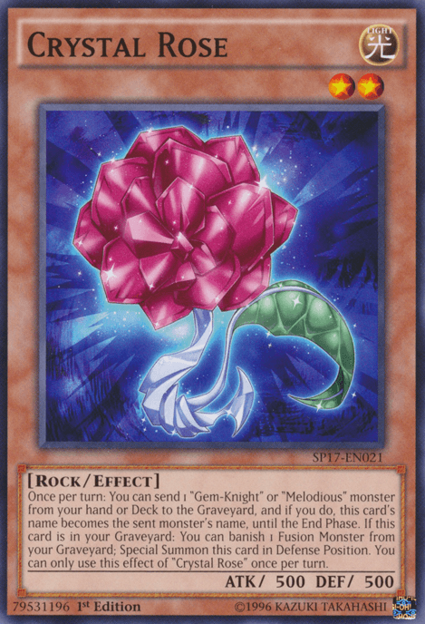 Crystal Rose [SP17-EN021] Common - Josh's Cards
