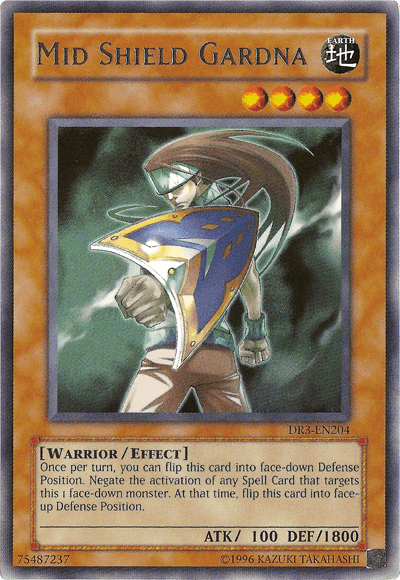 Mid Shield Gardna [DR3-EN204] Rare - Josh's Cards