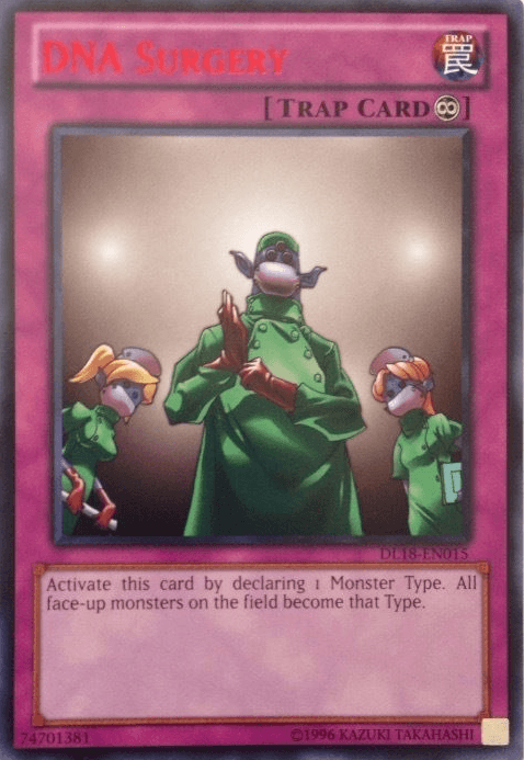 DNA Surgery (Red) [DL18-EN015] Rare - Josh's Cards