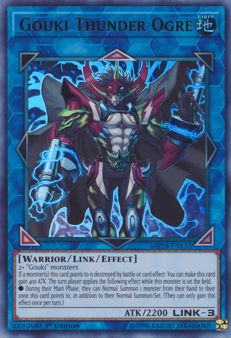 Gouki Thunder Ogre [MP18-EN133] Ultra Rare - Josh's Cards