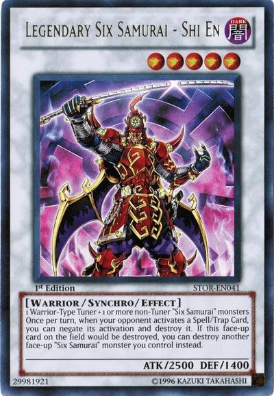Legendary Six Samurai - Shi En [STOR-EN041] Ultra Rare - Josh's Cards