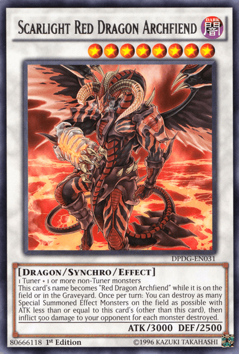 Scarlight Red Dragon Archfiend [DPDG-EN031] Rare - Josh's Cards