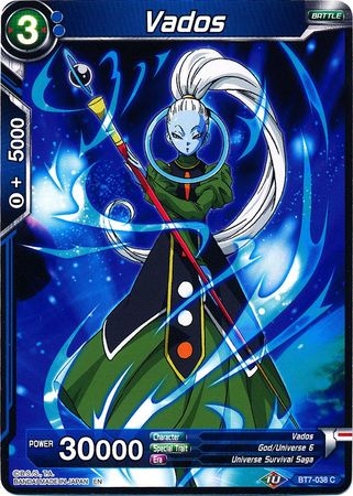 Vados (BT7-038) [Assault of the Saiyans] Parallel Foil
