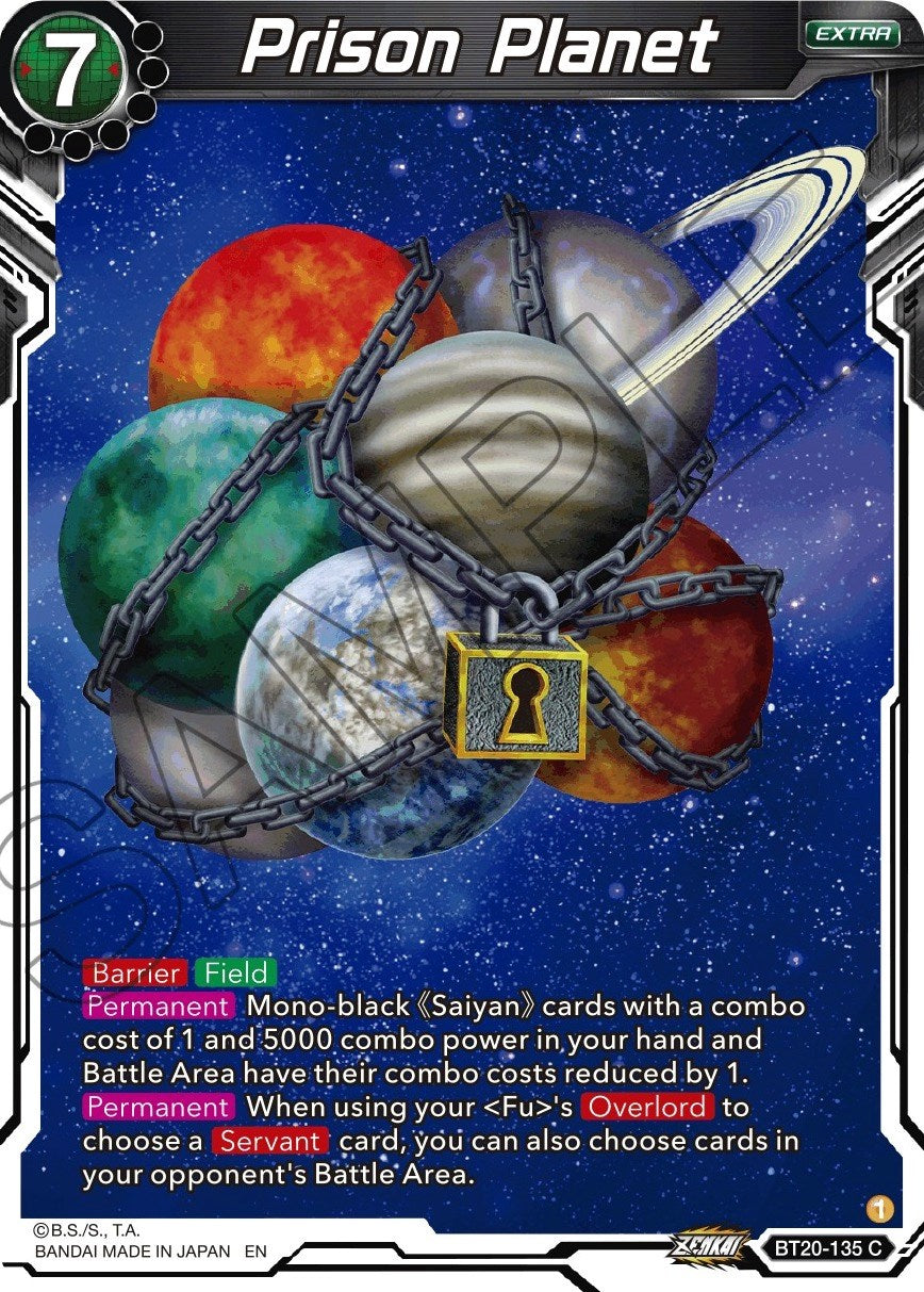 Prison Planet (BT20-135) [Power Absorbed] Parallel Foil