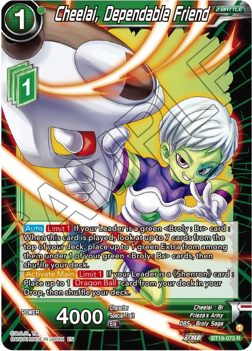 Cheelai, Dependable Friend (BT19-073) [Fighter's Ambition] Parallel Foil