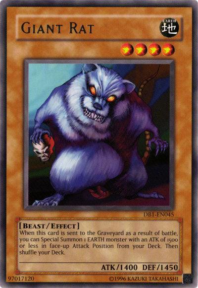 Giant Rat [DB1-EN045] Rare - Josh's Cards