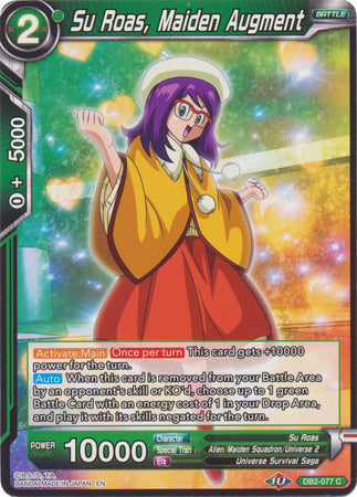 Su Roas, Maiden Augment (DB2-077) [Divine Multiverse] Parallel Foil