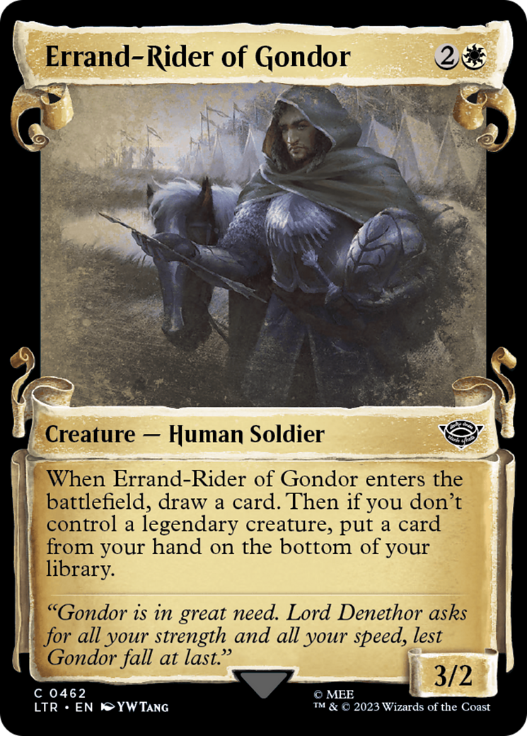 Errand-Rider of Gondor (LTR-462) - The Lord of the Rings: Tales of Middle-earth: (Showcase)