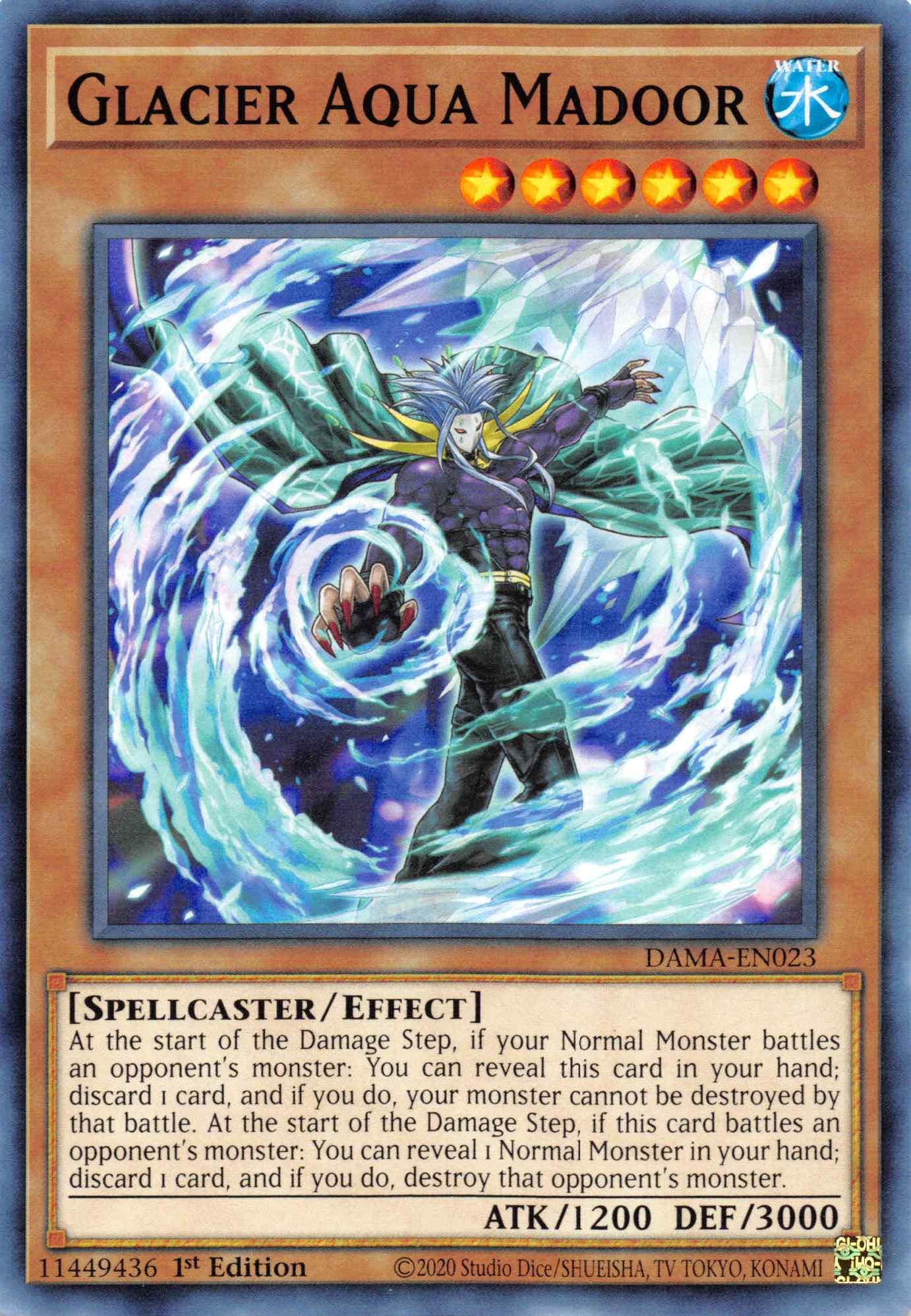 Glacier Aqua Madoor [DAMA-EN023] Common - Josh's Cards