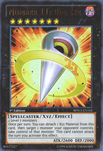 Number 11: Big Eye [BPW2-EN102] Ultra Rare - Josh's Cards