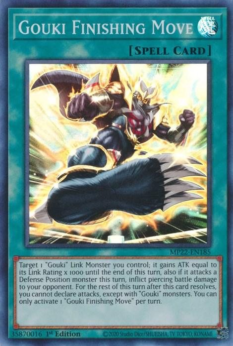 Gouki Finishing Move [MP22-EN185] Super Rare - Josh's Cards