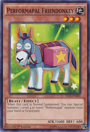 Performapal Friendonkey [SECE-EN003] Common - Josh's Cards