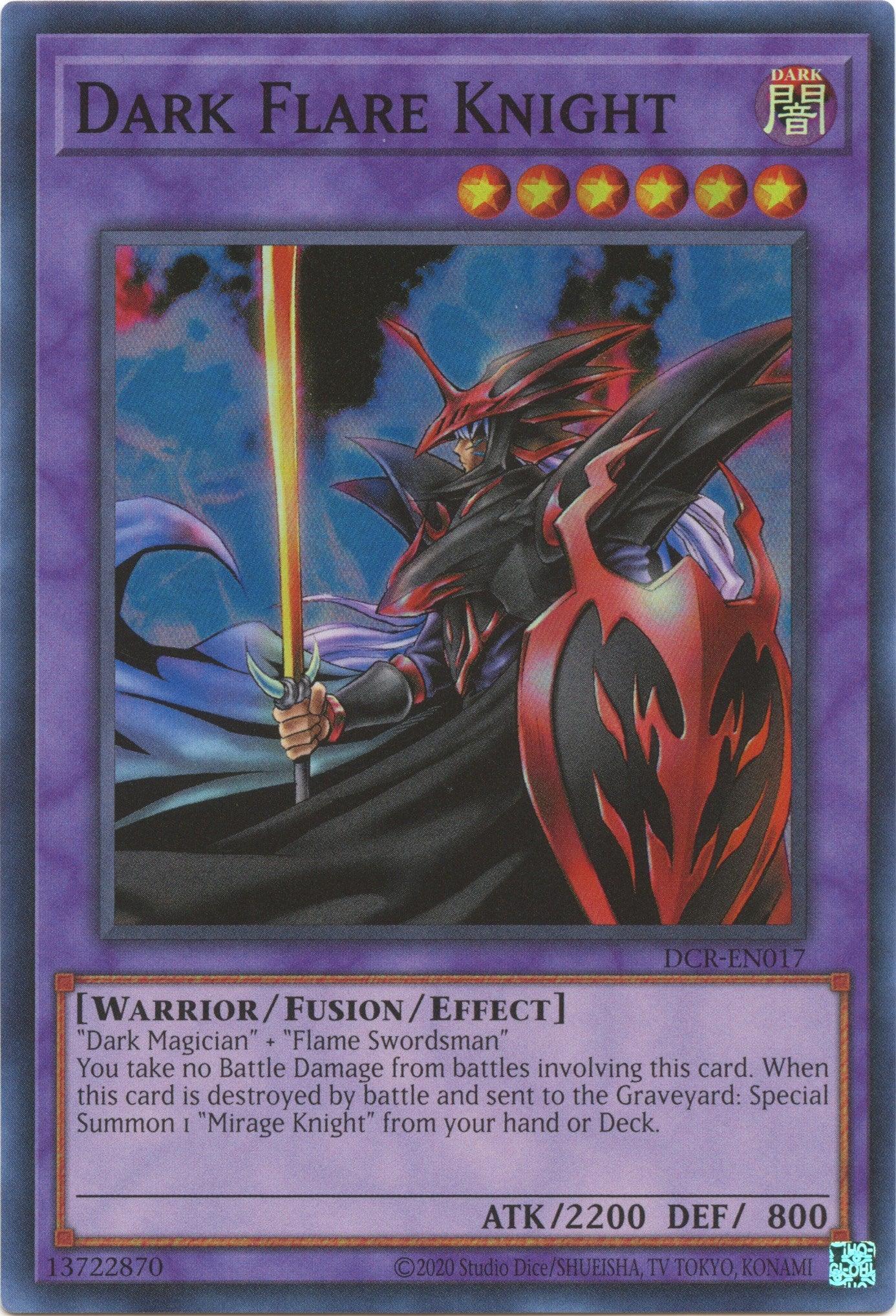 Dark Flare Knight (25th Anniversary) [DCR-EN017] Super Rare - Josh's Cards