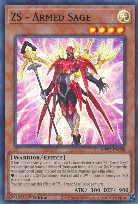 ZS - Armed Sage [MP22-EN058] Super Rare - Josh's Cards