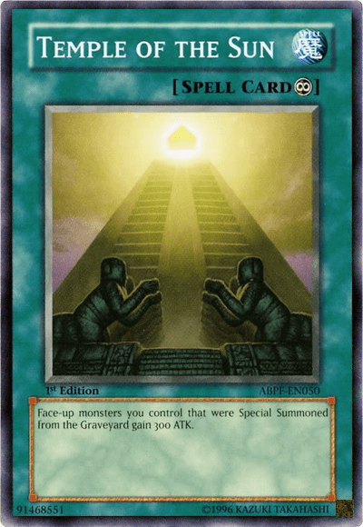 Temple of the Sun [ABPF-EN050] Common - Josh's Cards