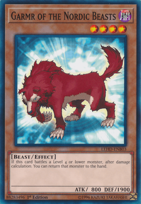 Garmr of the Nordic Beasts [LEHD-ENB03] Common - Josh's Cards