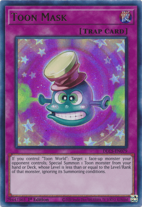Toon Mask [DLCS-EN079] Ultra Rare - Josh's Cards