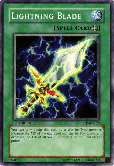 Lightning Blade [SD5-EN022] Common - Josh's Cards
