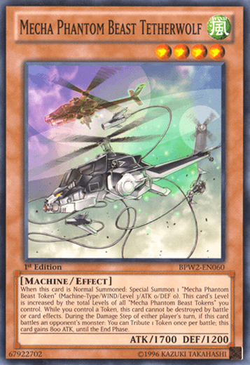 Mecha Phantom Beast Tetherwolf [BPW2-EN060] Common - Josh's Cards