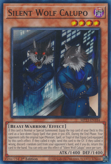 Silent Wolf Calupo [MP23-EN184] Super Rare - Josh's Cards
