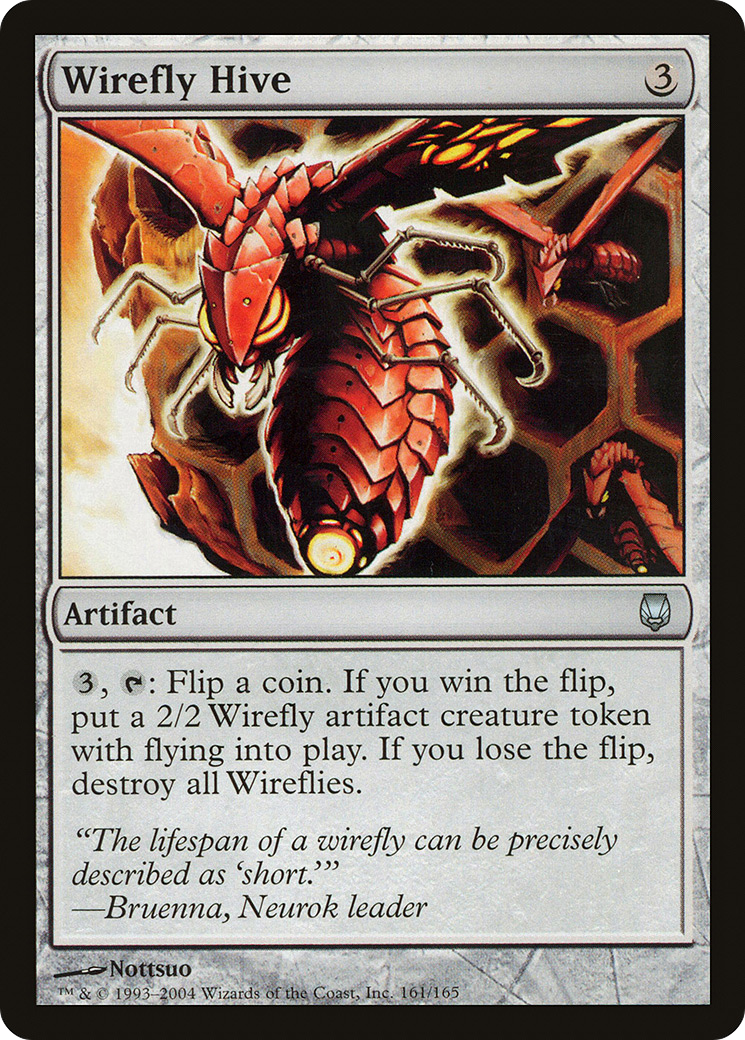 Wirefly Hive (DST-161) - Darksteel Foil