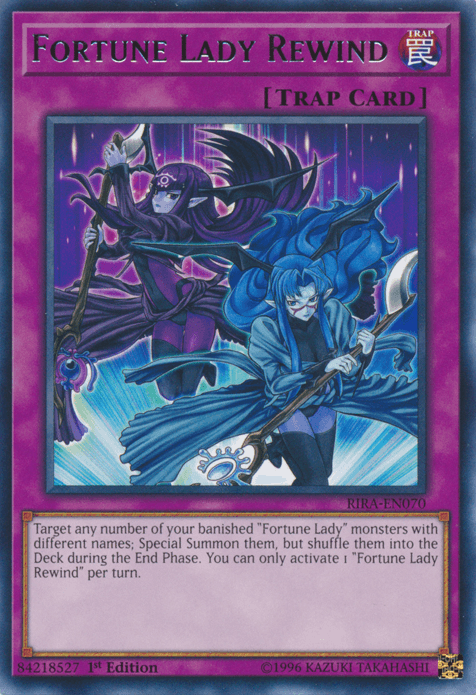Fortune Lady Rewind [RIRA-EN070] Rare - Josh's Cards