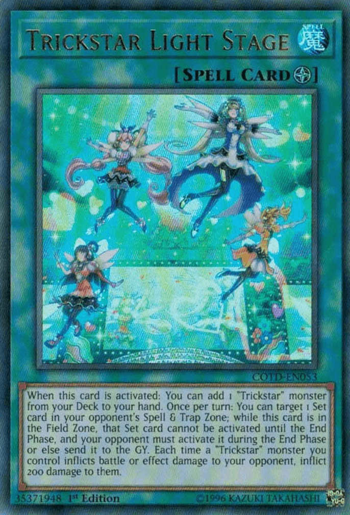 Trickstar Light Stage [COTD-EN053] Ultra Rare - Josh's Cards
