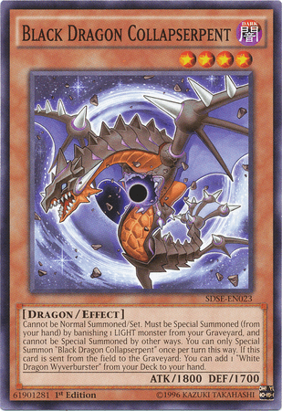 Black Dragon Collapserpent [SDSE-EN023] Common - Josh's Cards