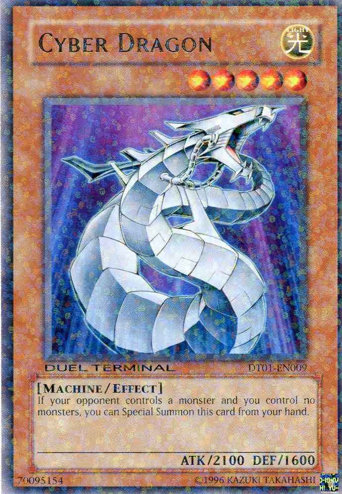 Cyber Dragon [DT01-EN009] Rare - Josh's Cards