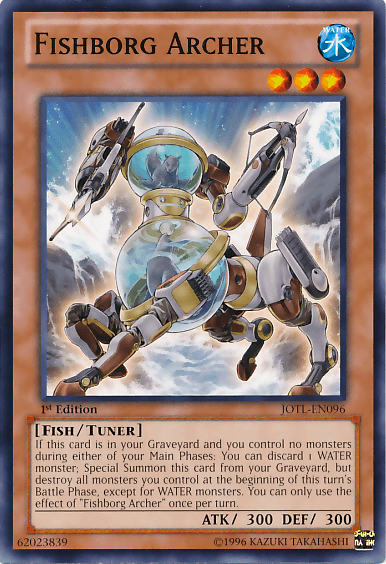 Fishborg Archer [JOTL-EN096] Common - Josh's Cards