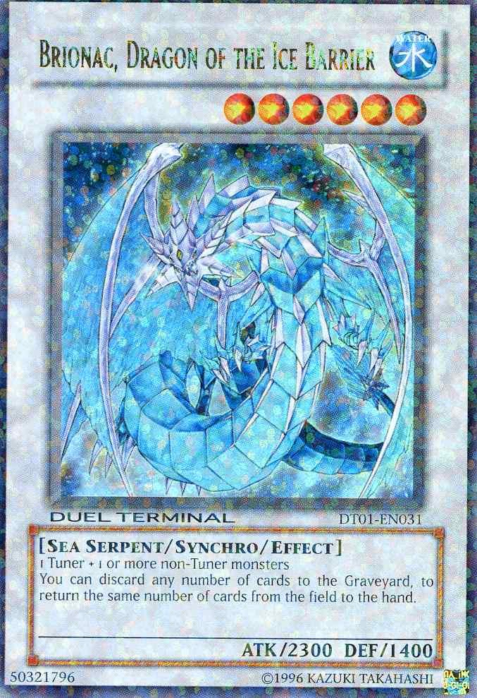 Brionac, Dragon of the Ice Barrier [DT01-EN031] Ultra Rare - Josh's Cards