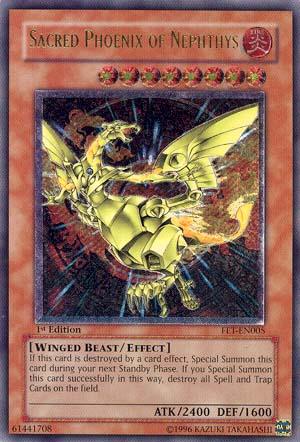 Sacred Phoenix of Nephthys [FET-EN005] Ultimate Rare - Josh's Cards
