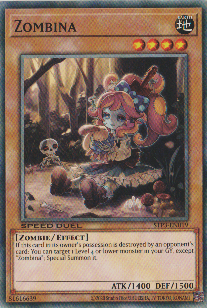 Zombina [STP3-EN019] Common - Josh's Cards