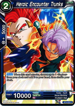Heroic Encounter Trunks (BT4-033) [Colossal Warfare] Parallel Foil