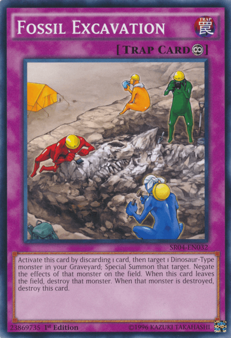 Fossil Excavation [SR04-EN032] Common - Josh's Cards