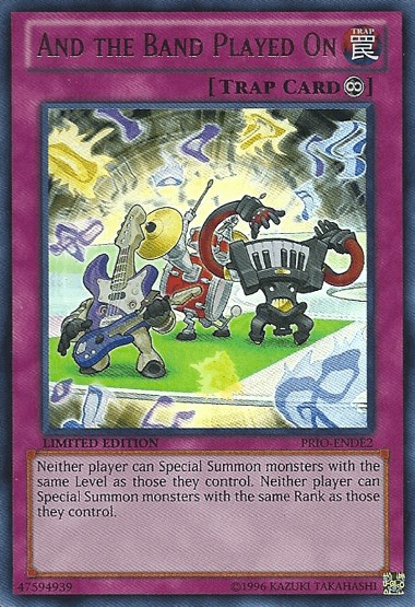 And the Band Played On [PRIO-ENDE2] Ultra Rare - Josh's Cards