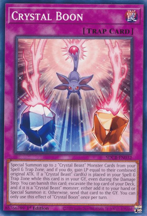 Crystal Boon [SDCB-EN032] Common - Josh's Cards
