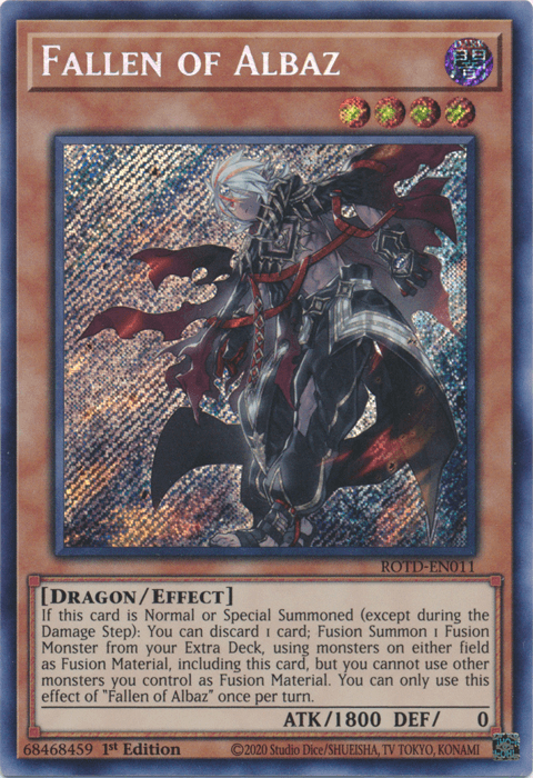 Fallen of Albaz [ROTD-EN011] Secret Rare - Josh's Cards