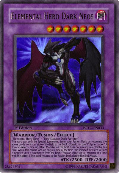 Elemental Hero Dark Neos [POTD-EN033] Ultra Rare - Josh's Cards