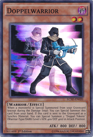 Doppelwarrior [LC5D-EN020] Super Rare - Josh's Cards
