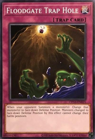 Floodgate Trap Hole [OP13-EN025] Common - Josh's Cards